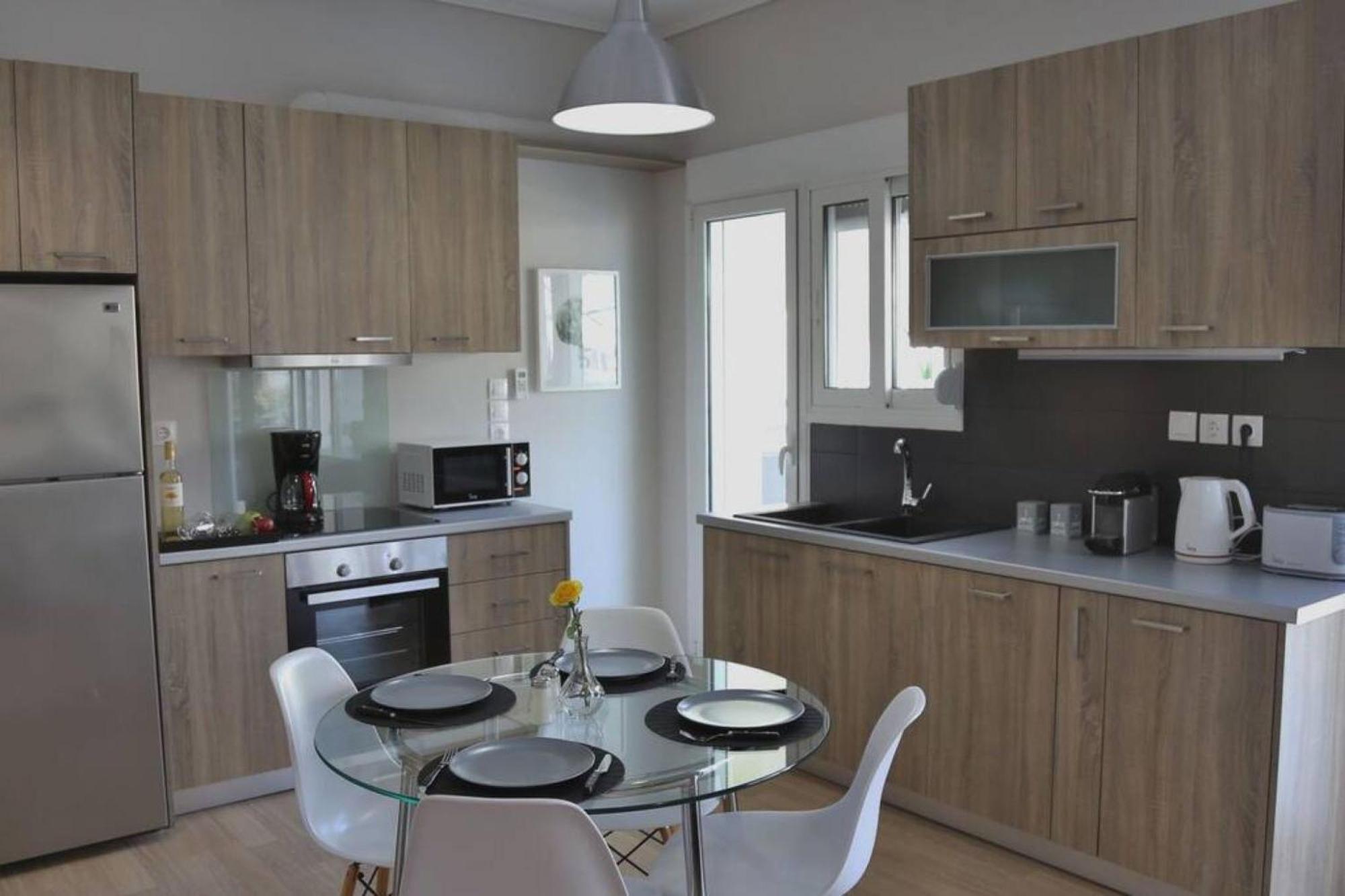 Apartmán Penthouse Lux Flat With 2 Bd Next To Larissis Atény Exteriér fotografie